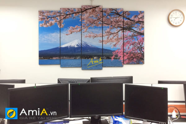 Hình ảnh Tranh trang trí văn phòng làm việc người Nhật Bản mã AmiA 1429