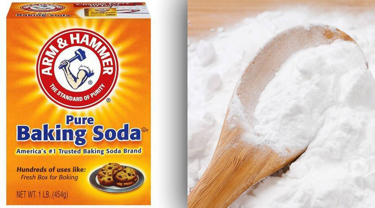 Sử dụng baking soda để khử mùi hôi ghế da