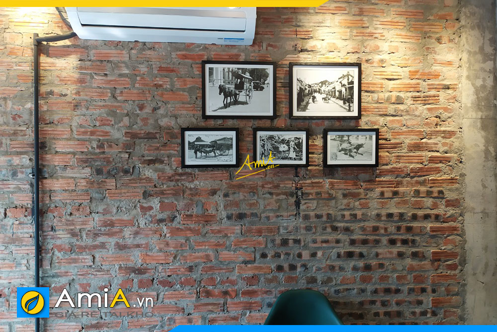 Hình ảnh Tranh đen trắng treo tường quán cafe giá rẻ