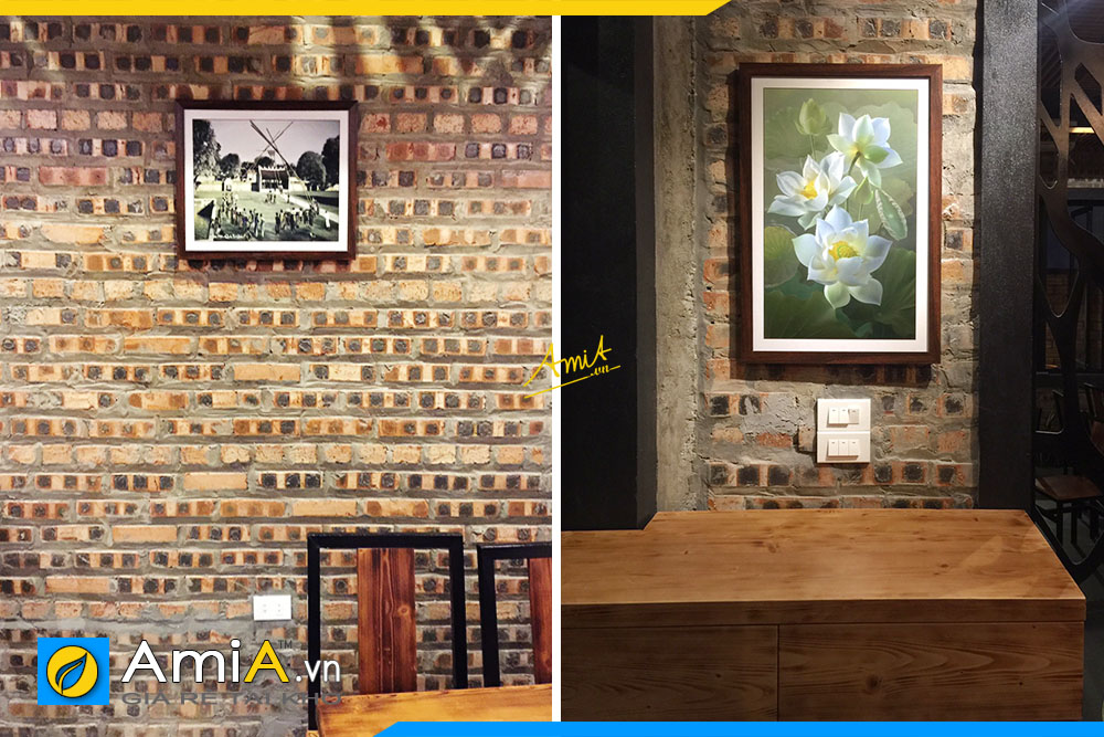Hình ảnh Tranh treo tường trang trí quán cafe đẹp giá rẻ tại Hà Nội