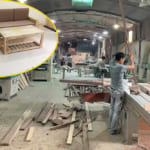 xưởng sản xuất sofa gỗ Sồi đẹp uy tín