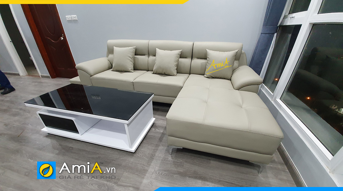 mẫu ghế sofa màu be đẹp