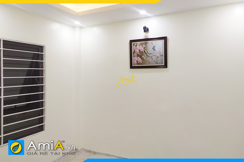 Hình ảnh Bức tranh treo tường hoa đẹp cho khách sạn nhà nghỉ AmiA NN10