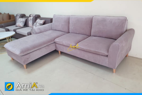 Ghế sofa góc nỉ vải đẹp giá rẻ