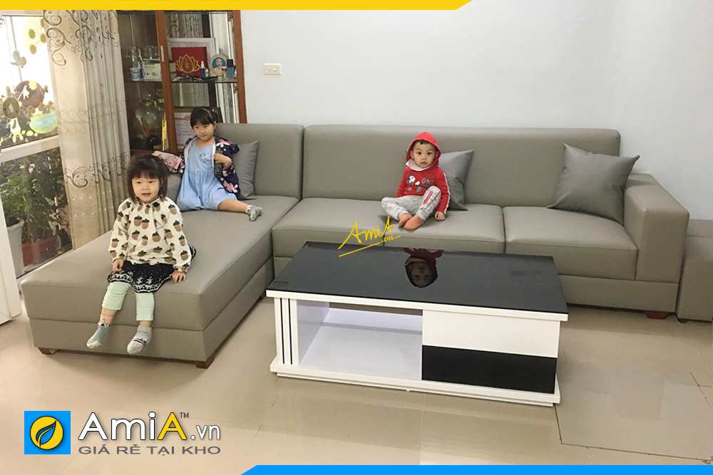 sofa góc đẹp hiện đại Amia 332