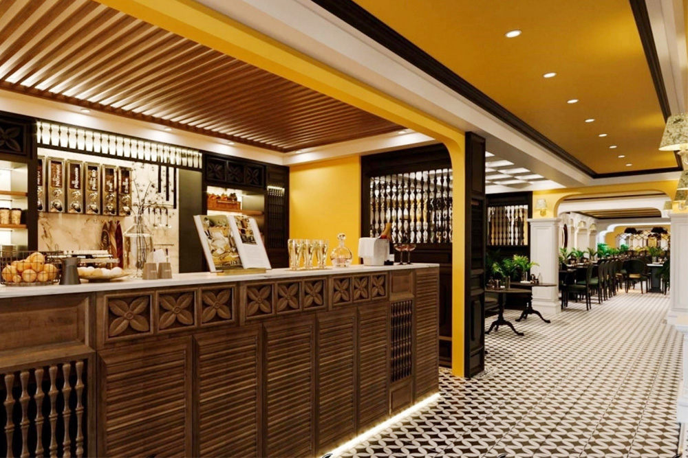 Hình ảnh Khu vực quầy bar nhà hàng trong khách sạn Đông Dương