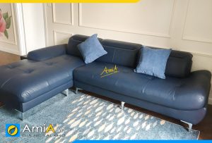 Sofa góc đẹp kê phòng khách AmiA346