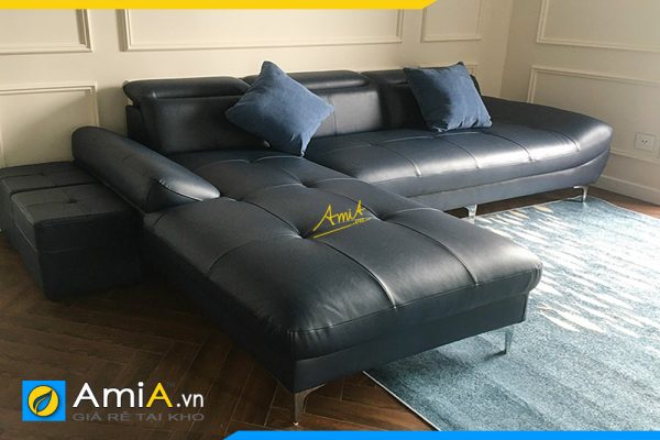 Sofa góc đẹp kê phòng khách AmiA346