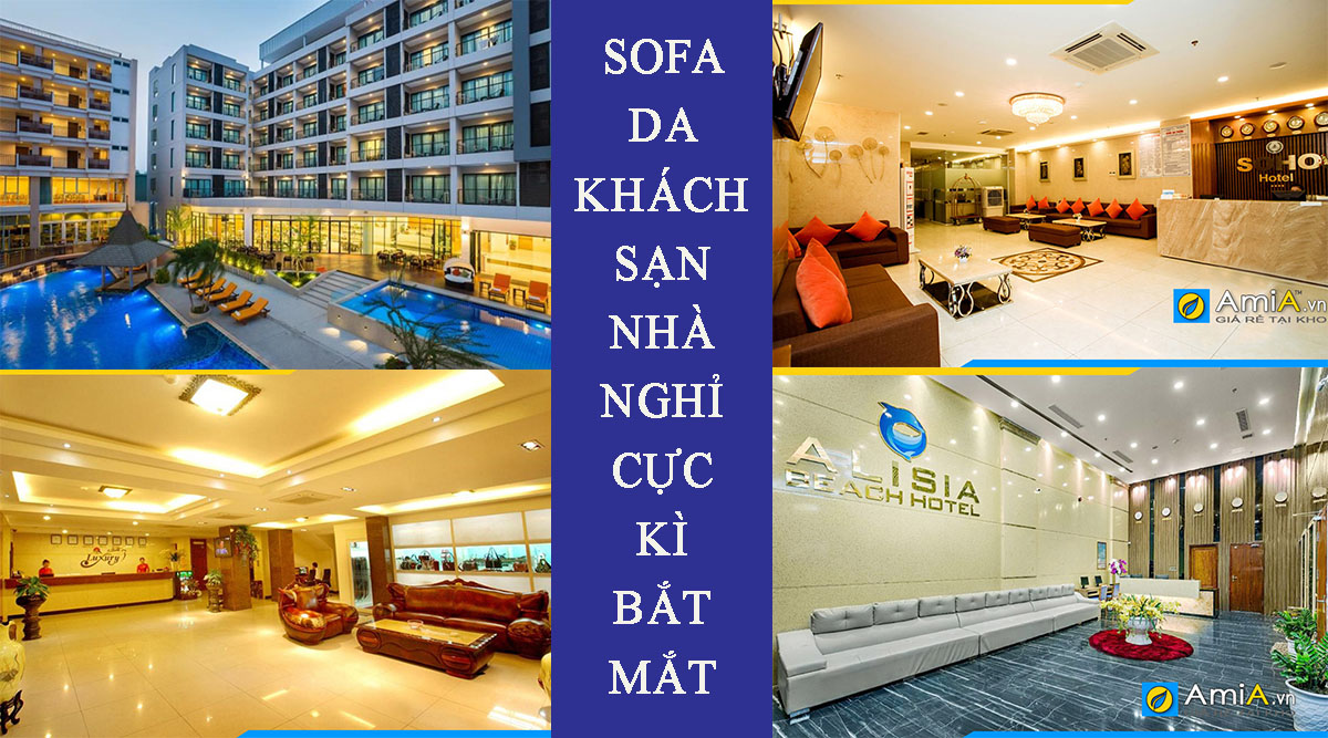 sòfa da khách sạn nhà nghỉ cực đẹp cực sang