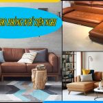 Ghế sofa da phòng ngủ đẹp, hiện đại và tiện nghi