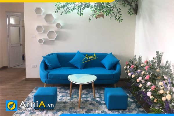 bo sofa phong khach nho mini amia pk135