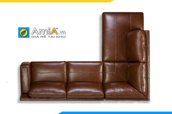 Ghế sofa da AmiA 20154 đẹp phòng khách