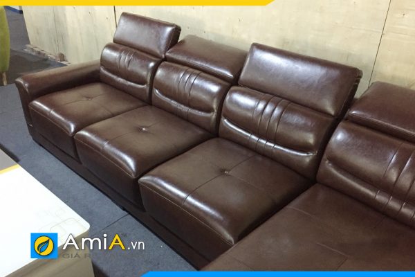 Ghế sofa da theo bộ AmiA186 cực sang cực đẹp