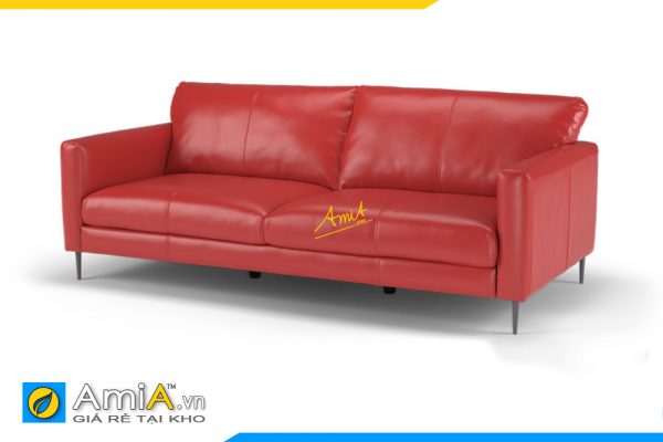 sofa văng da đẹp phòng khách AmiA 20045