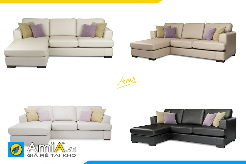 Ghế sofa da amiA 20017 đẹp hiện đại cho mọi nhà