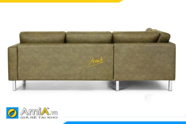 sofa da màu xanh sang trọng AmiA 20132