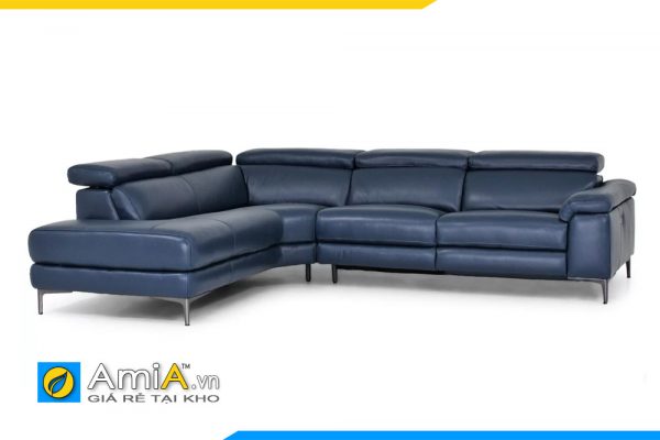 Ghế sofa da đẹp hiện đại phòng khách AmiA 20135
