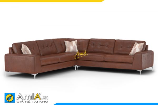 Ghế sofa da AmiA 20047 đẹp hiện đại cho mọi nhà