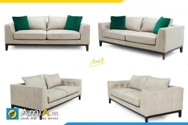Sofa da AmiA 20018 cực đẹp hiện đại