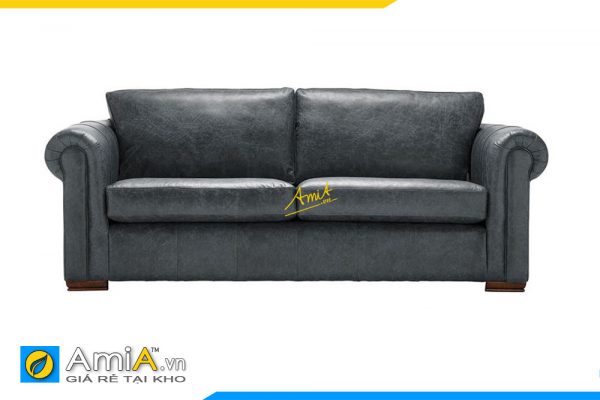 Ghế sofa da tân cổ điển đẹp và hiện đại AmiA 20066