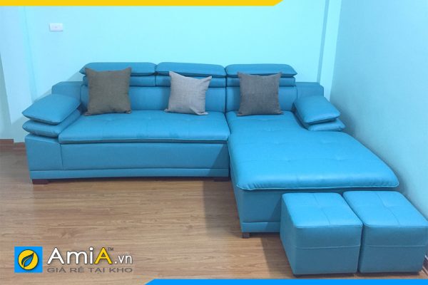 Ghế sofa da tựa gật gù hiện đại AmiA121