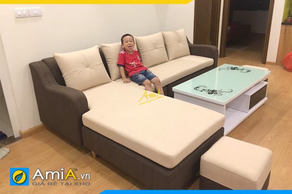 sofa phong khach boc vai ni hien dai amia pk2220