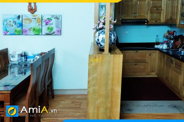 Hình ảnh Tranh treo tường phòng ăn nhà bếp chủ đề hoa và quả AmiA PA1530