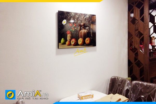 Hình ảnh Tranh treo tường phòng ăn phong cách tân cổ điển AmiA 628