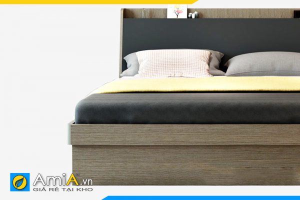 Hình ảnh Chi tiết cận cảnh mẫu giường ngủ gỗ công nghiệp đẹp AmiA GN216