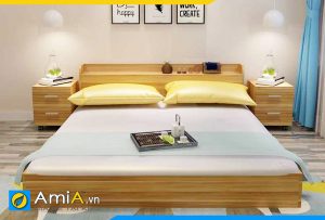 Hình ảnh Combo giường ngủ tủ táp gỗ công nghiệp đẹp AmiA GN158