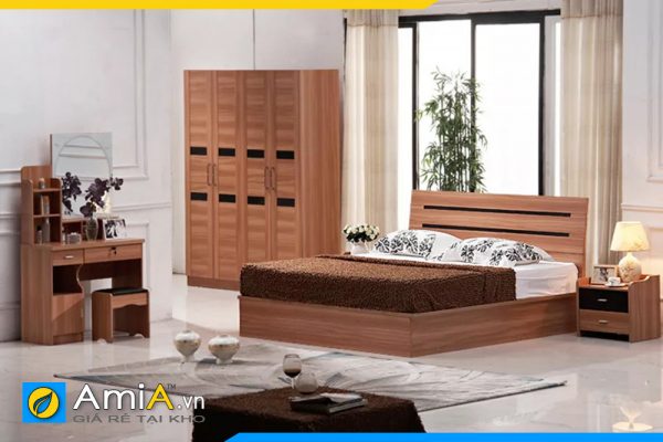 Hình ảnh Combo nội thất gỗ công nghiệp đẹp cho phòng ngủ AmiA GN205