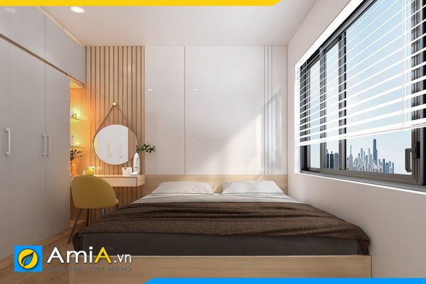 Hình ảnh Combo nội thất phòng ngủ gỗ công nghiệp đẹp hiện đại AmiA GN211