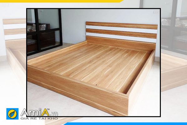 Hình ảnh Giường gỗ công nghiệp đẹp hiện đại giá rẻ AmiA GN142