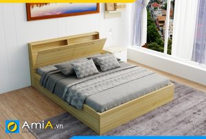 Hình ảnh Giường gỗ công nghiệp hiện đại đa năng và tiện lợi AmiA GN153