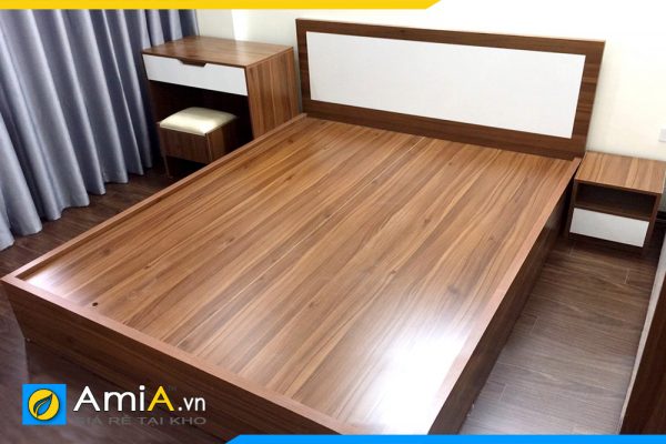 Hình ảnh Giường ngủ đẹp chất liệu gỗ công nghiệp hiện đại AmiA GN156