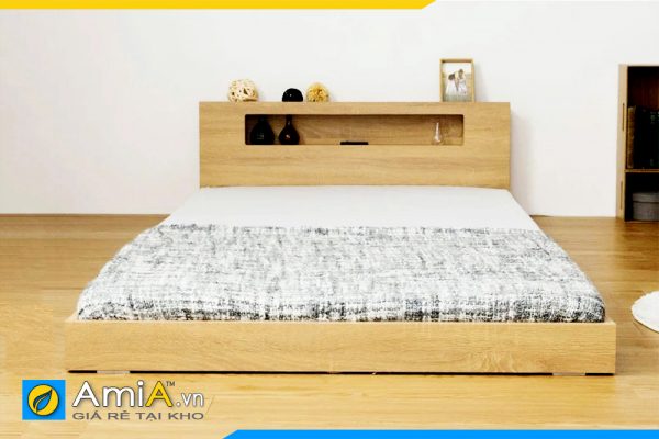 Hình ảnh Giường ngủ gỗ công nghiệp dạng bệt hiện đại AmiA GN159