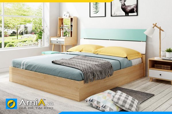 Hình ảnh Giường ngủ gỗ MDF cách điệu phong cách mới AmiA GN199