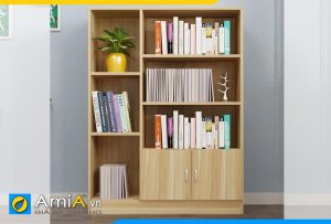 Kệ sách gỗ công nghiệp thiết kế hiện đại AmiA KS112