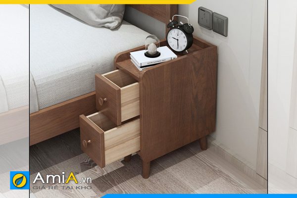 Hình ảnh Mẫu táp đầu giường ngủ đẹp chất liệu gỗ công nghiệp AmiA TAP139