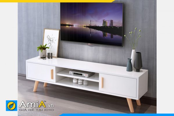 Hình ảnh Mẫu tủ kệ tivi gỗ công nghiệp đẹp hiện đại AmiA TUTV 114