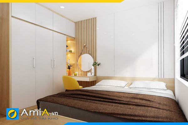 Hình ảnh Nội thất gỗ công nghiệp cho phòng ngủ đẹp hiện đại AmiA GN211