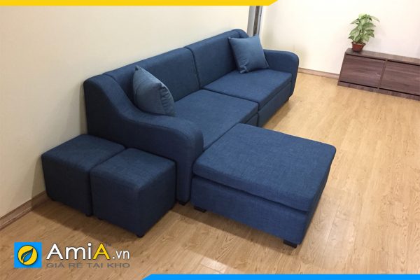 sofa văng nỉ giá rẻ amia pk134