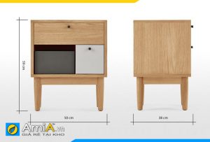 Hình ảnh Táp phòng ngủ chân đế cao gỗ CN MDF hiện đại AmiA TAP207