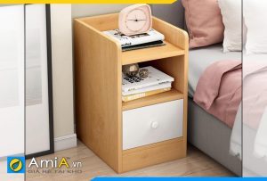 Hình ảnh Táp phòng ngủ gỗ CN nhỏ xinh 1 ngăn kéo hiện đại AmiA TAP164