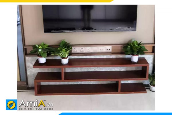 Hình ảnh Tủ kệ tivi gỗ MDF cho phòng khách đẹp AmiA TUTV 104