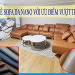 Ghế sofa da nano