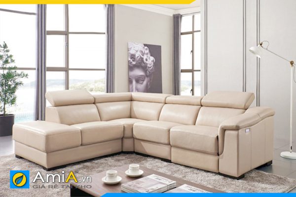Ghế sofa da phòng khách hiện đại AmiA 1992104