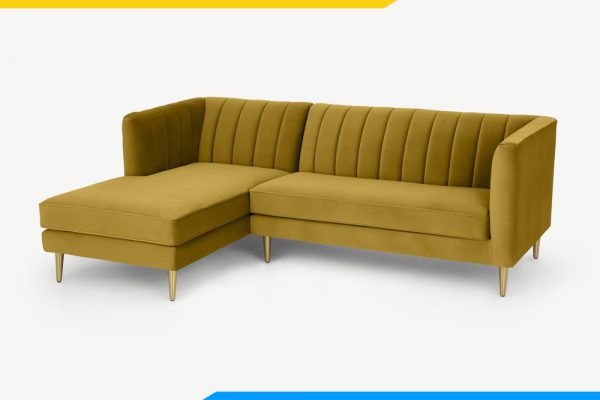 ghế sofa góc phòng khách bọc vải nỉ cao cấp amia pk0056