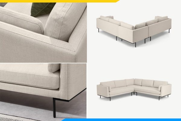 các góc xoay khác nhau của ghế sofa góc Amia PK0050