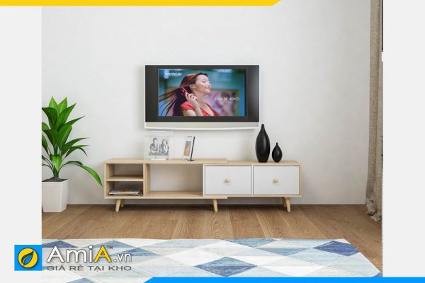 Hình ảnh Kệ tivi phòng khách đẹp chất liệu gỗ công nghiệp AmiA TUTV 141